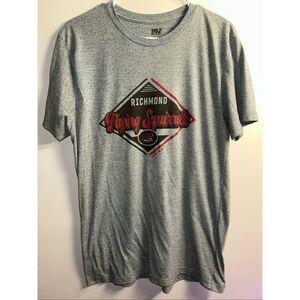 Richmond Flying Squirrels MV Sport Short Sleeve T-Shirt – Men’s Medium – Gray